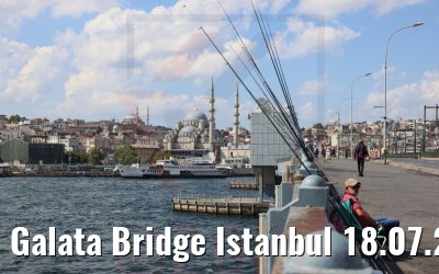 Galata Bridge Istanbul 18.07.2022
