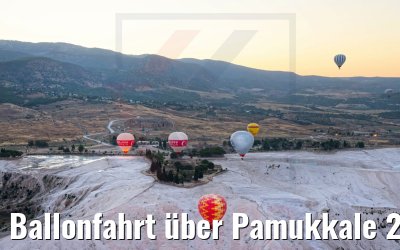 Ballonfahrt über Pamukkale 20.07.2022