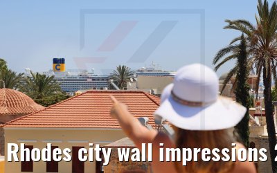 Rhodes city wall impressions 22.07.2022