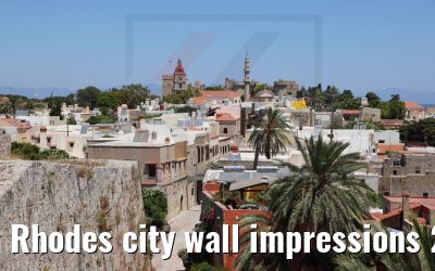 Rhodes city wall impressions 22.07.2022