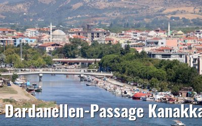 Dardanellen-Passage Kanakkale Costa Venezia 23.07.2022