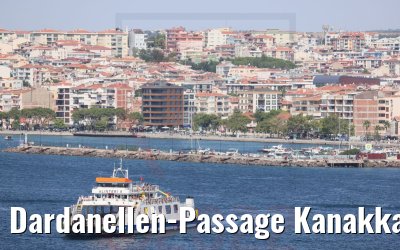Dardanellen-Passage Kanakkale Costa Venezia 23.07.2022