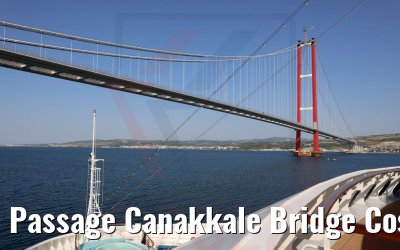 Passage Canakkale Bridge Costa Venezia 23.07.2022