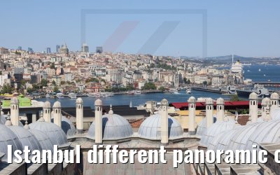 Istanbul different panoramic city views 24.07.2022