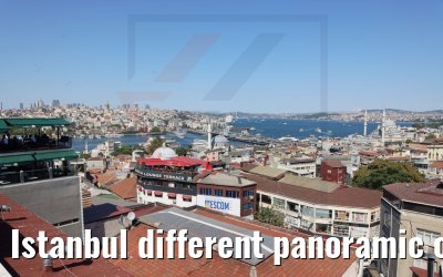 Istanbul different panoramic city views 24.07.2022