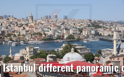 Istanbul different panoramic city views 24.07.2022