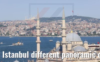 Istanbul different panoramic city views 24.07.2022