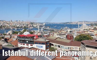 Istanbul different panoramic city views 24.07.2022