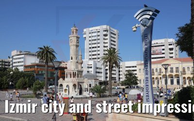 Izmir city and street impressions 26.07.2022