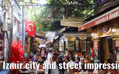 Izmir city and street impressions 26.07.2022