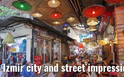 Izmir city and street impressions 26.07.2022