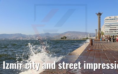 Izmir city and street impressions 26.07.2022