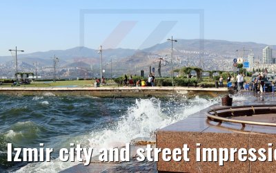 Izmir city and street impressions 26.07.2022