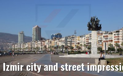 Izmir city and street impressions 26.07.2022