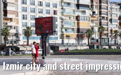 Izmir city and street impressions 26.07.2022