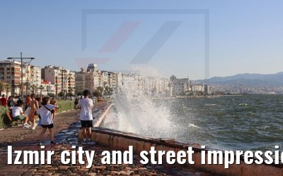 Izmir city and street impressions 26.07.2022