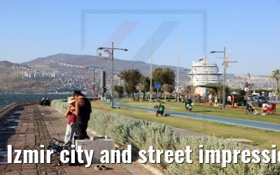 Izmir city and street impressions 26.07.2022