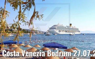 Costa Venezia Bodrum 27.07.2022