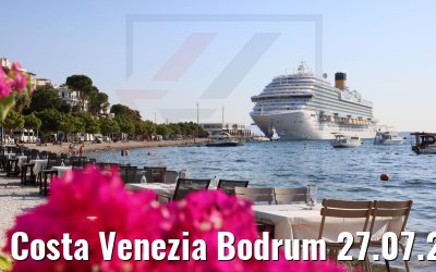 Costa Venezia Bodrum 27.07.2022