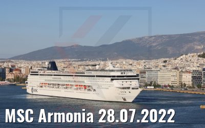 MSC Armonia 28.07.2022