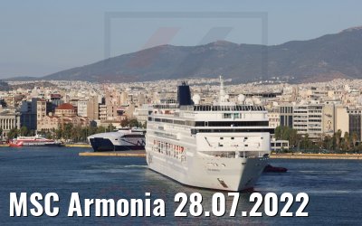 MSC Armonia 28.07.2022