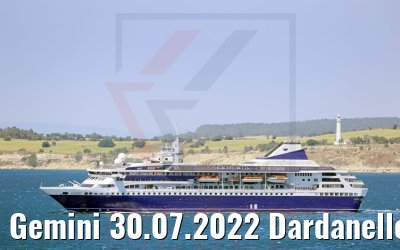 Gemini 30.07.2022 Dardanellen Sedduelbahir