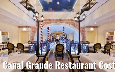 Canal Grande Restaurant Costa Venezia