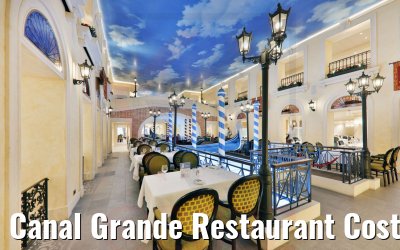 Canal Grande Restaurant Costa Venezia