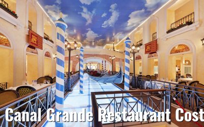 Canal Grande Restaurant Costa Venezia