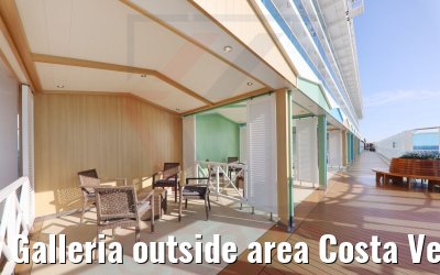 Galleria outside area Costa Venezia