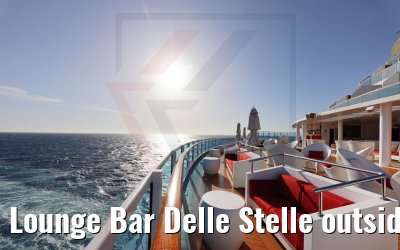 Lounge Bar Delle Stelle outside area Costa Venezia