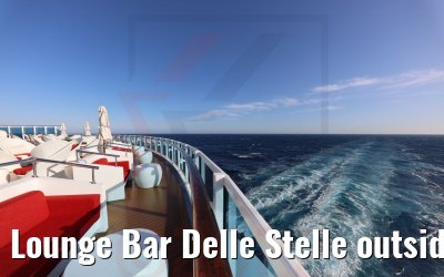 Lounge Bar Delle Stelle outside area Costa Venezia