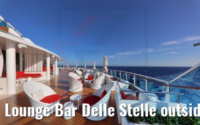 Lounge Bar Delle Stelle outside area Costa Venezia