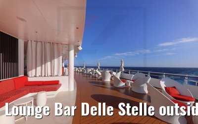 Lounge Bar Delle Stelle outside area Costa Venezia