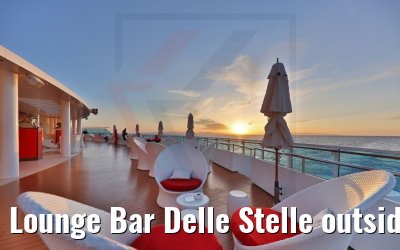 Lounge Bar Delle Stelle outside area Costa Venezia