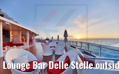 Lounge Bar Delle Stelle outside area Costa Venezia