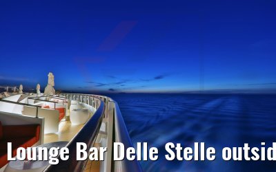 Lounge Bar Delle Stelle outside area Costa Venezia