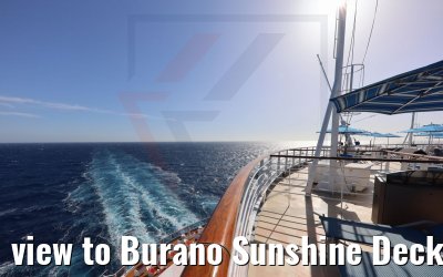 view to Burano Sunshine Deck and Pool Costa Venezia