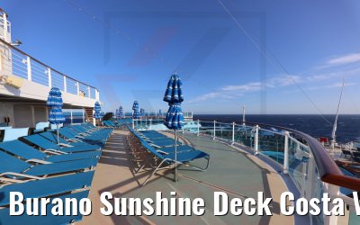 Burano Sunshine Deck Costa Venezia Deck 11 view