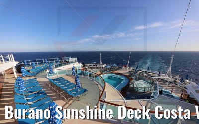 Burano Sunshine Deck Costa Venezia Deck 12 view
