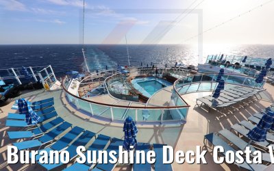 Burano Sunshine Deck Costa Venezia Deck 12 view