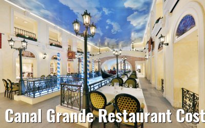 Canal Grande Restaurant Costa Venezia