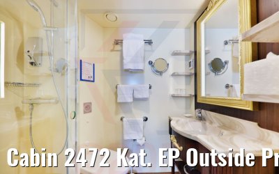 Cabin 2472 Kat. EP Outside Premium Costa Venezia