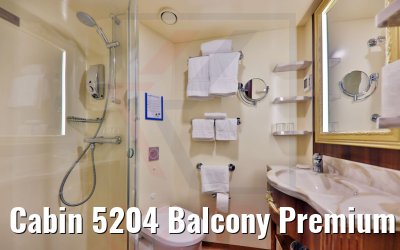 Cabin 5204 Balcony Premium Cat. BP Costa Venezia