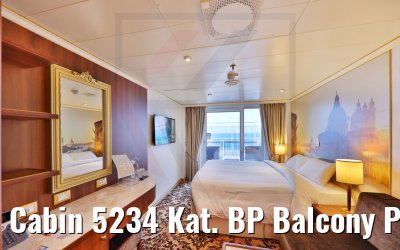 Cabin 5234 Kat. BP Balcony Premium Costa Venezia