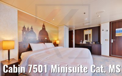 Cabin 7501 Minisuite Cat. MS Costa Venezia