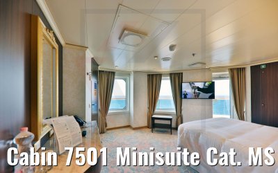 Cabin 7501 Minisuite Cat. MS Costa Venezia