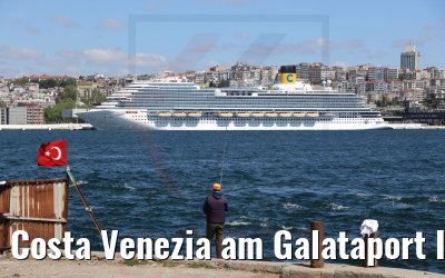 Costa Venezia am Galataport Istanbul 09.05.2022