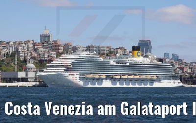 Costa Venezia am Galataport Istanbul 09.05.2022