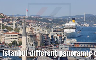 Istanbul different panoramic city views 24.07.2022